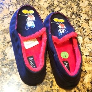 Mickey Mouse slippers sz S(7/8)